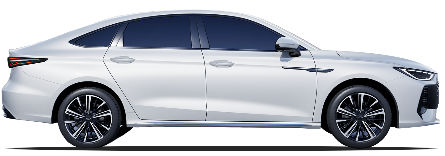 Chery Arrizo 8, Жарқыраған ақ