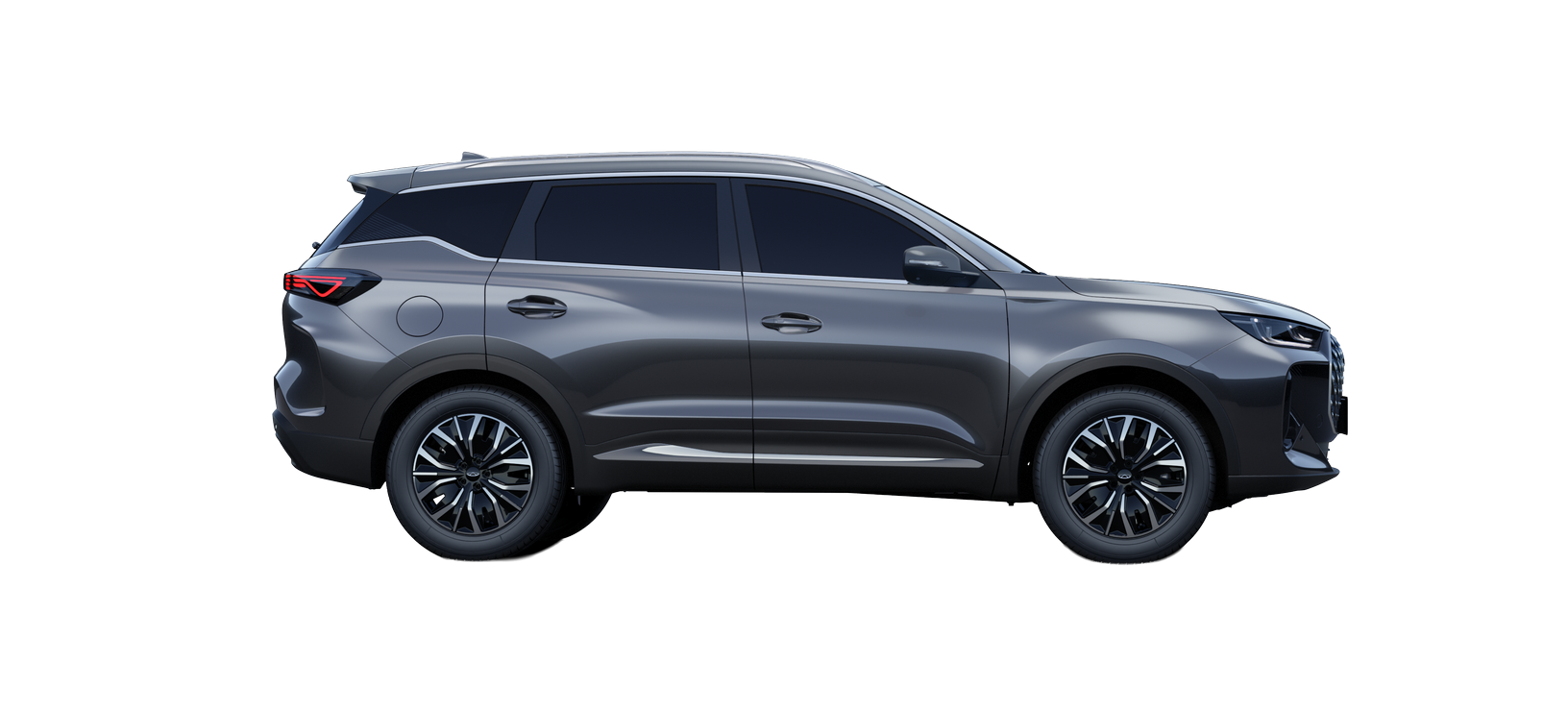 Chery Tiggo 7 Phev, Болат түстес сұр