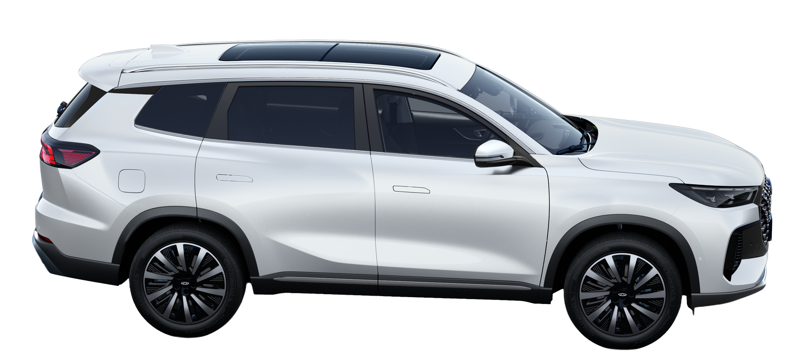 Chery Tiggo 8 Phev, Жарқыраған ақ