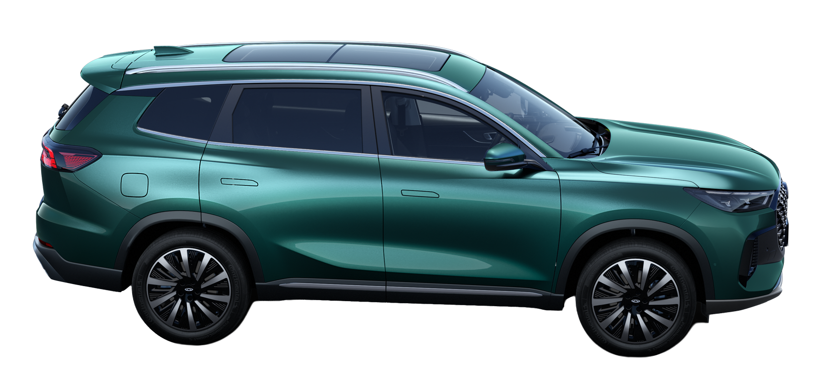 Chery Tiggo 8 Phev, Қою жасыл